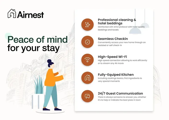 Cosy Duplex Rooftoop W/ Ac | By Airnest *